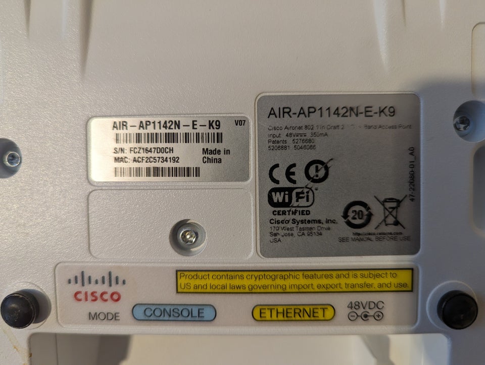 Access point, wireless, Cisco