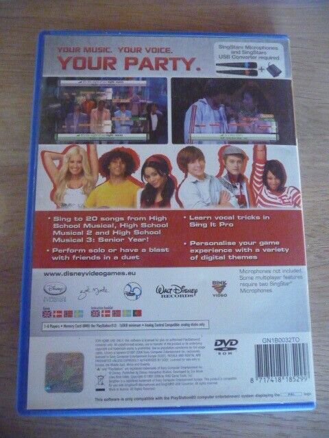 Disney sing it - High School Musical 3, PS2, anden genre