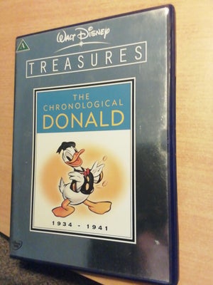 Anders And, DVD, tegnefilm, Disney 
The Donald
The Chronological fra 1934 - 1941
2 Disk har små brug