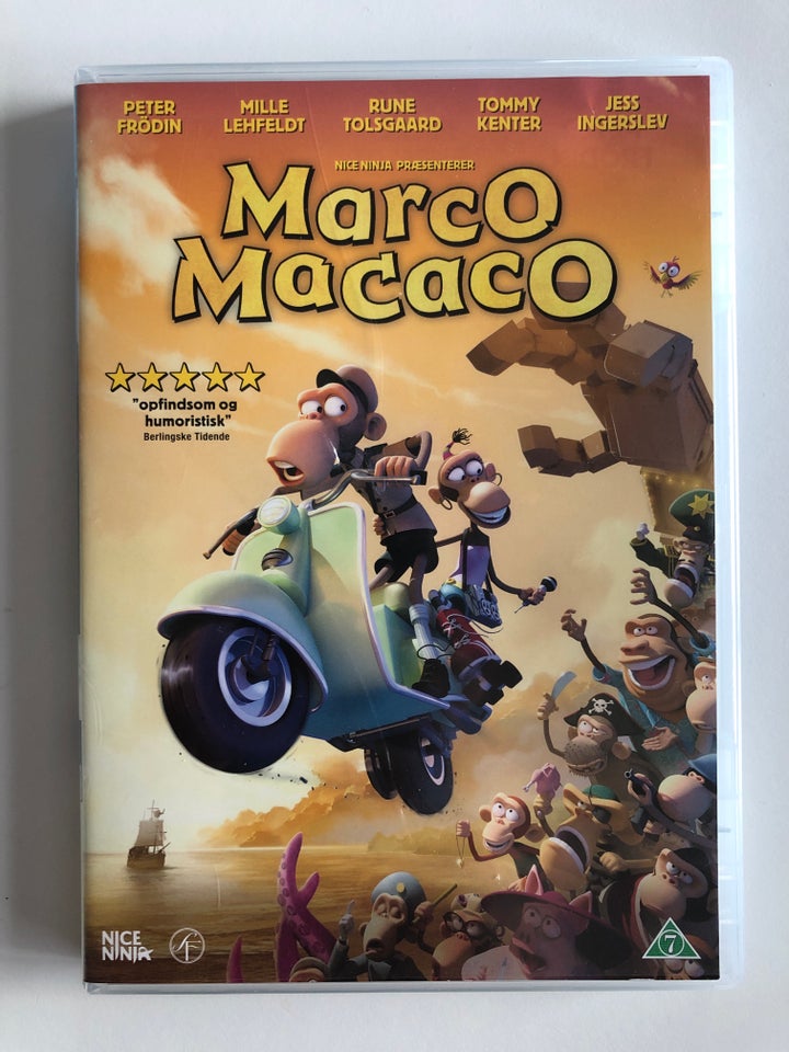 Marco Macaco, instruktør Jan Rahbek, DVD