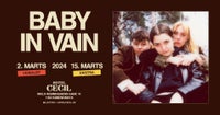 Baby in Vain, Koncert, Hotel Cecil