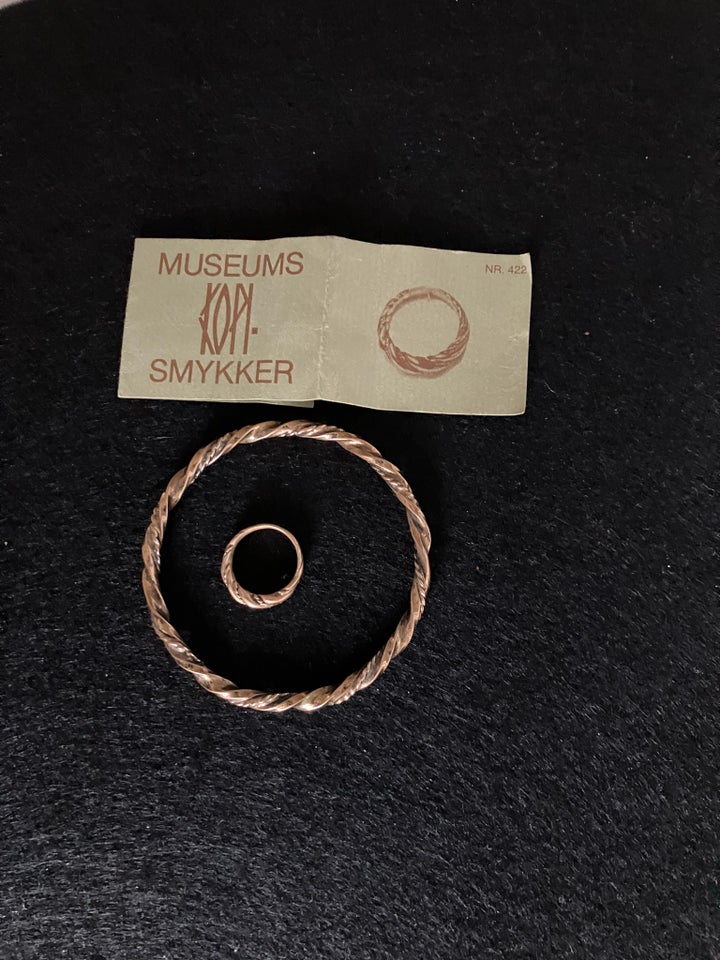 Ring, bronze, Museums smykker