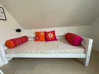 Halvhøj seng, 90 cm bred kombi alm og halvhøj seng, b: 90 l:
