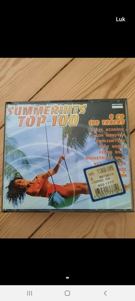 skuespillerinde Rustik portugisisk Retro sommerhits, 90' musik, flere cd'er: Sommerhits top 100 – dba.dk – Køb  og Salg af Nyt og Brugt