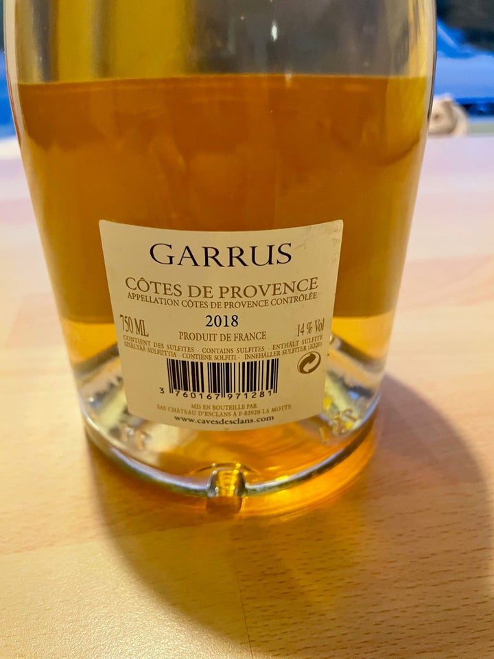 Vin og spiritus, Garrus Rose