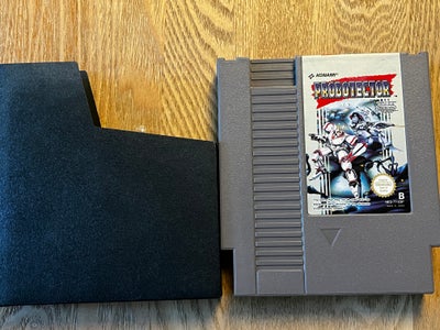 Probotector, NES, Kun spil  - der er ingen æske eller manual med.

Køber betaler fragt ved forsendel