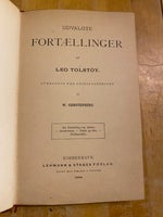 Udvalgte Fortællinger, Lev Tolstoj, genre: noveller