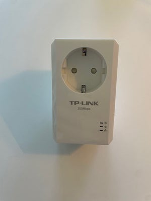 Repeater, God, TP-link Powerline Adapter, model TL-PA2010PA. Anvendes til at føre netværkssignal gen