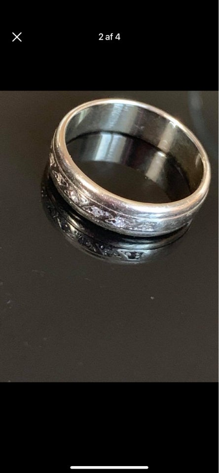 Ring, hvidguld