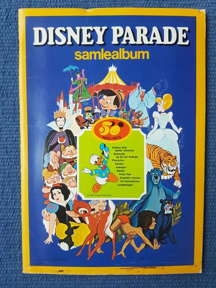 SOLGTDisney parade samlealbum, Hæfte