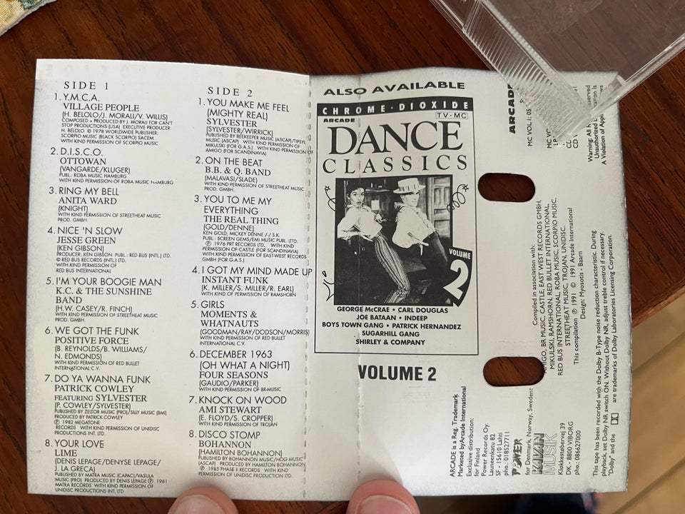 Bånd, Dance Classics, Volume 1