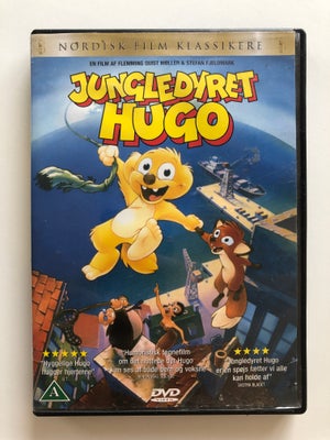 Jungledyret Hugo, instruktør Flemming Quist Møller - Stefan Fjeldmark , DVD, tegnefilm