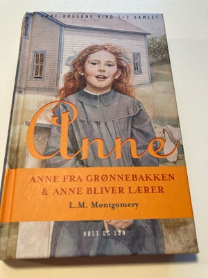Anne fra Grønnebakken , L. M. Montgomery, genre: drama, Anne fra Grønnebakken
Bind 1+2 samlet
Anne f