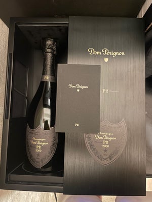 Vin og spiritus, Dom Perignon p2 2000, Dom Perignon p2 årgang 2000!
I perfekt stand, med flot kasse 