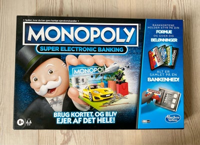 Monopoly Super Electronic Banking, Familiespil, brætspil, Monopoly/Matador i en moderne udgave uden 