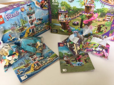 Lego Friends, Lidt forskellige modeller, 11 forskellige sæt
Billede 1 viser 2 store modeller der beg