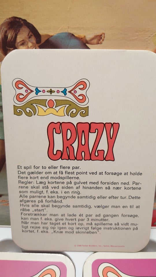 "Crazy"Sjældent vintage spil, Adolph Holst år 1968,