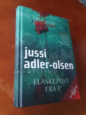 Flaskepost fra P, Jussi Adler-Olsen, genre: krimi og spænding