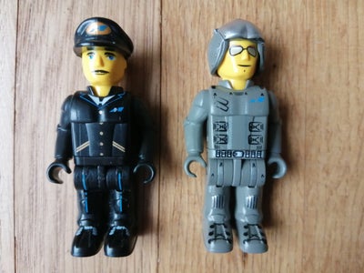 Lego Minifigures, Airplane Pilot og Res-Q Pilot, Lego minifigurer:
LEGO Minifigure - js019 Airplane 