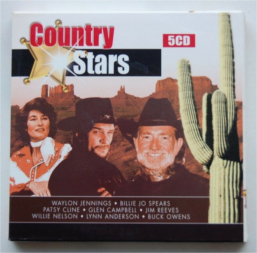 Various Artists: COUNTRY STARS 5 CD BOX, country
