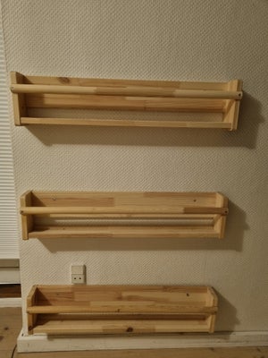 Anden reol, Ikea flisat, 70x9x16 cm

Har 3 stk, køb en for 80 eller alle 3 for 190

Fremstår fine, s