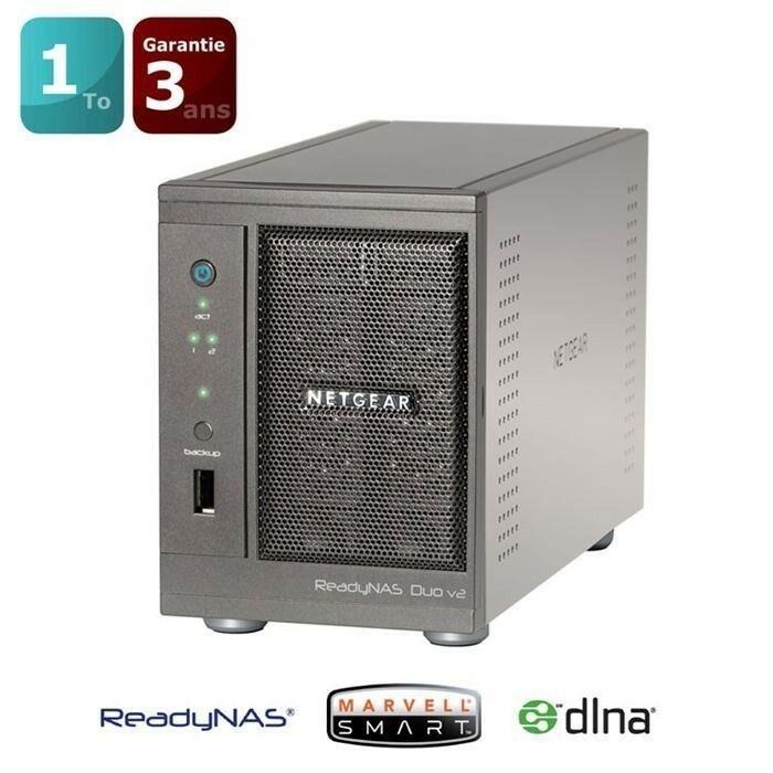 NAS Netgear ReadyNasDuo 2110-200 v2, ekstern, 2000 GB