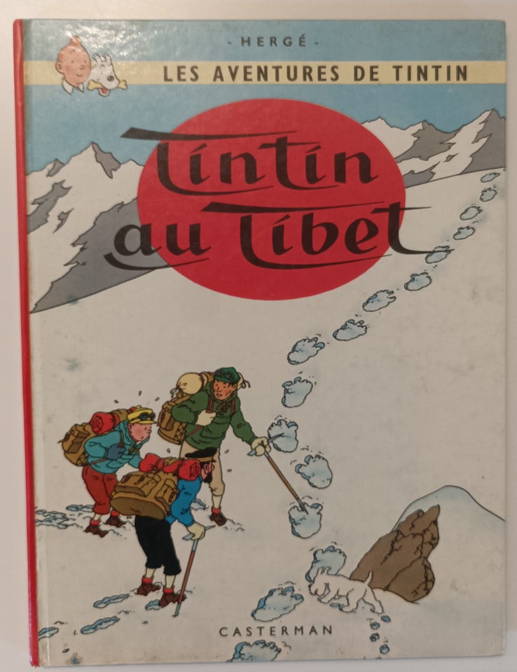 Tintin "Black Island"/Tintin au Tibet, Herge, Tegneserie