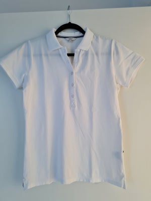 Polo t-shirt, Signal, str. 36, Hvid, Bomuld, Næsten som ny, Hvid polo T-shirt I str S fra Signal. Bl
