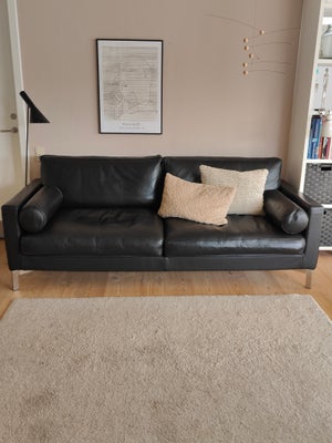 Sofa, læder, 3 pers. , Eilersen, Eilersen lift sofa i Texas skind i super flot stand - Længde 210 cm