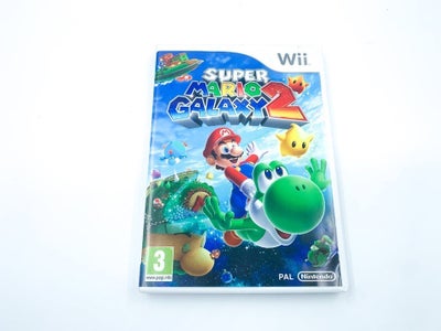 Super Mario Galaxy 2, Nintendo Wii, Komplet med manual

Kan sendes med:
DAO for 42 kr.
GLS for 44 kr