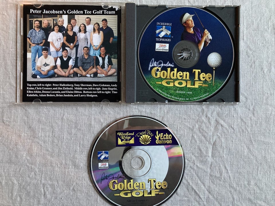 Golden Tee Golf/Civilization Call to power, til pc, anden