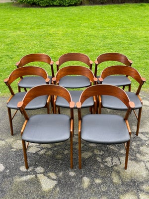 Kai Kristiansen, Model 32, Spisebordsstol, Kai Kristiansen Model 32

8 flotte spisebordsstole af Kai