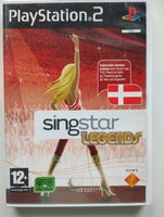 umoral dæk slogan Singstar Legends (Dansk udgave), PS2 – dba.dk – Køb og Salg af Nyt og Brugt