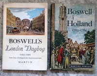 London Dagbog, Boswell og Johnson, genre: biografi