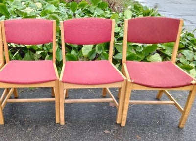 Spisebordsstol, Bøgetræ, Schou Andersen Møbelfabrik, 3 spisestole
Schou Andersen Møbelfabrik
Midcent