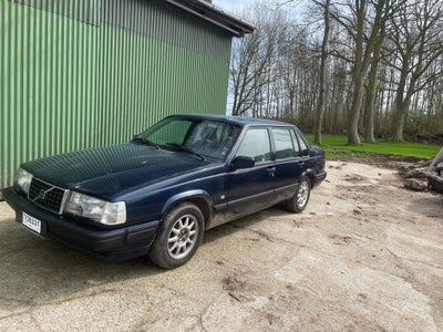 Volvo 940, 2,3 Turbo, Benzin, 1998, km 210000, blå, nysynet, ABS, airbag, alarm, 4-dørs, centrallås,