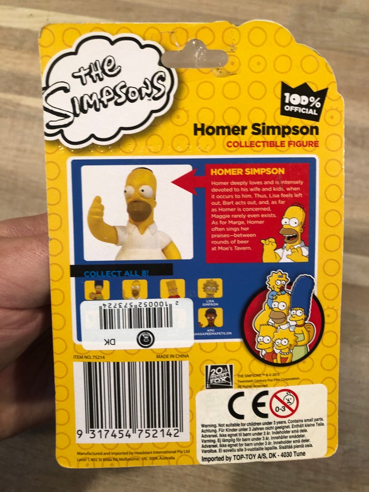 Samlefigurer, Homer Simpson