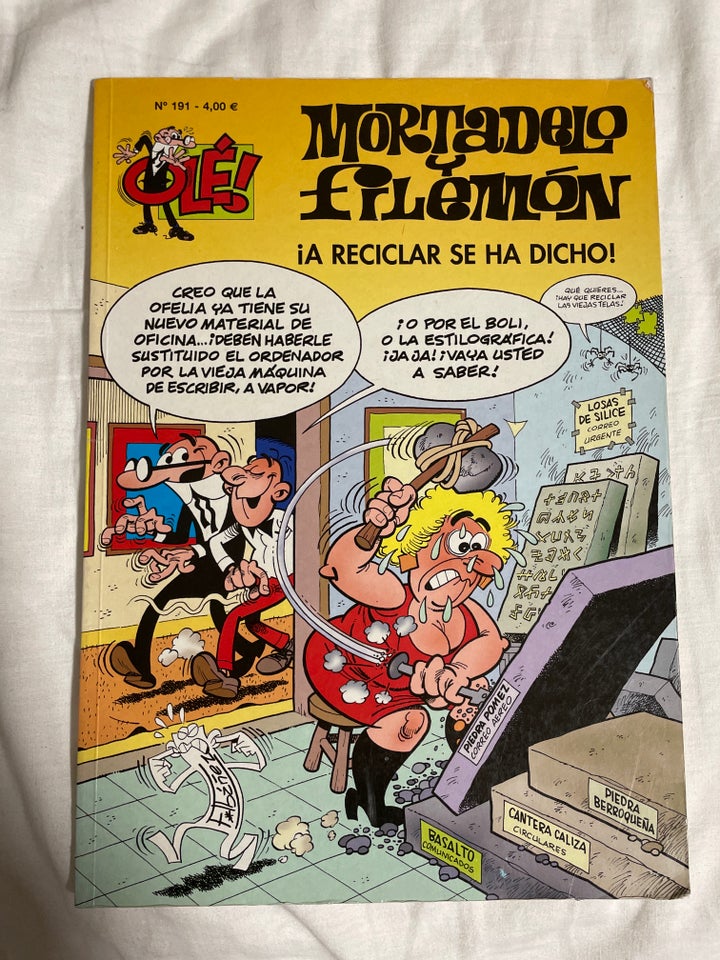 Mortadelo y filemon, Ibanez, Tegneserie