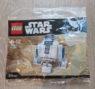 Lego Star Wars, 30611 - R2-D2, Ny og uåbnet.
6 stk. haves, prisen er pr. stk.
Samlet pris 500 kr.
Ka