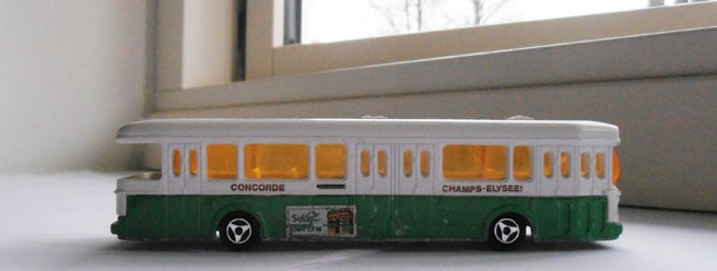 Modelbus, Majorette Saviem Airportbus, skala 1/87