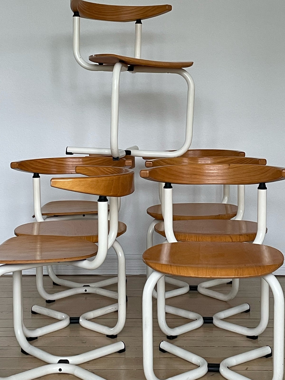 Spisebordsstol, Bøgetræ og stål, Spisebordsstol