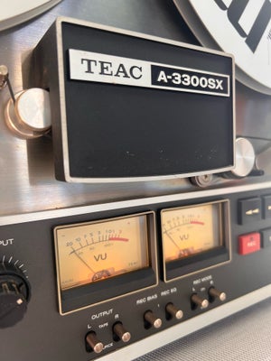 Spolebåndoptager, Teac, A3300sx , God, TEAC A-3300SX er en klassisk spolebåndoptager fra 1970’erne, 