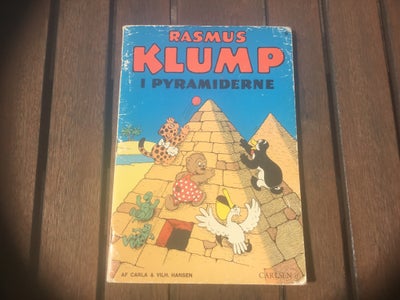Rasmus Klump i pyramiderne, Carla og Wilhelm Hansen, genre: anden kategori, Paperback fra 1972. Nr. 