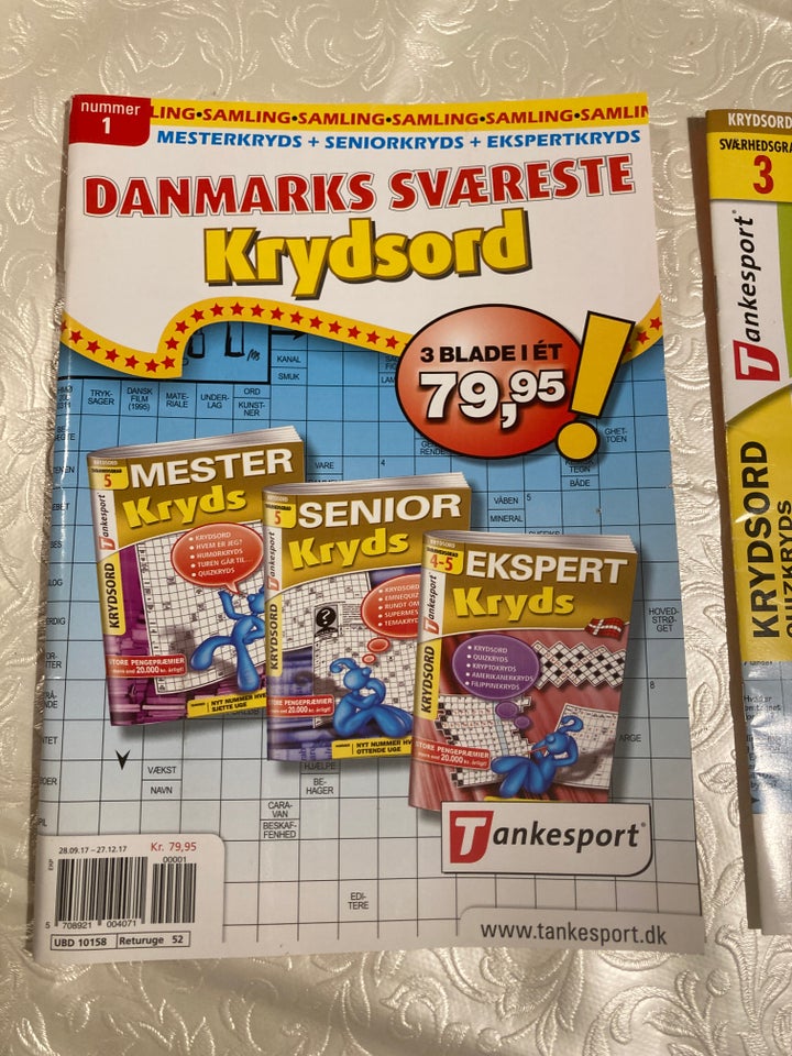 Kryds og tværs, Blad