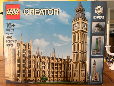 Lego Exclusives, 10253 Big Ben, 10253 

Big Ben 

Uåben

2500kr

Befinder sig i Vejle. 

Kan sendes 