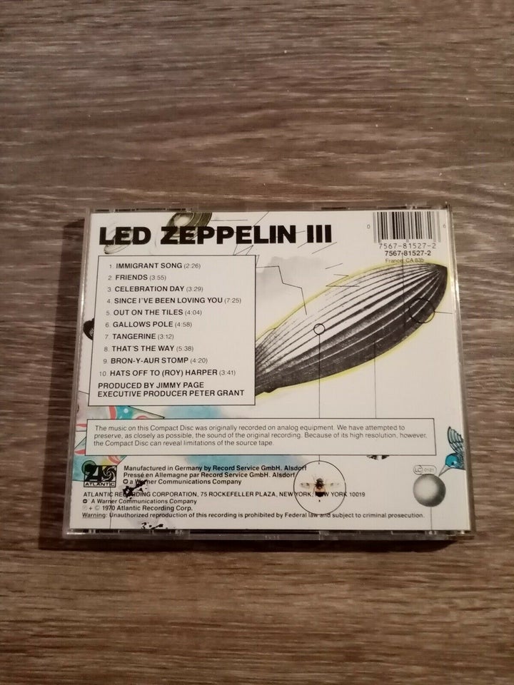 Led Zeppelin : 3, rock