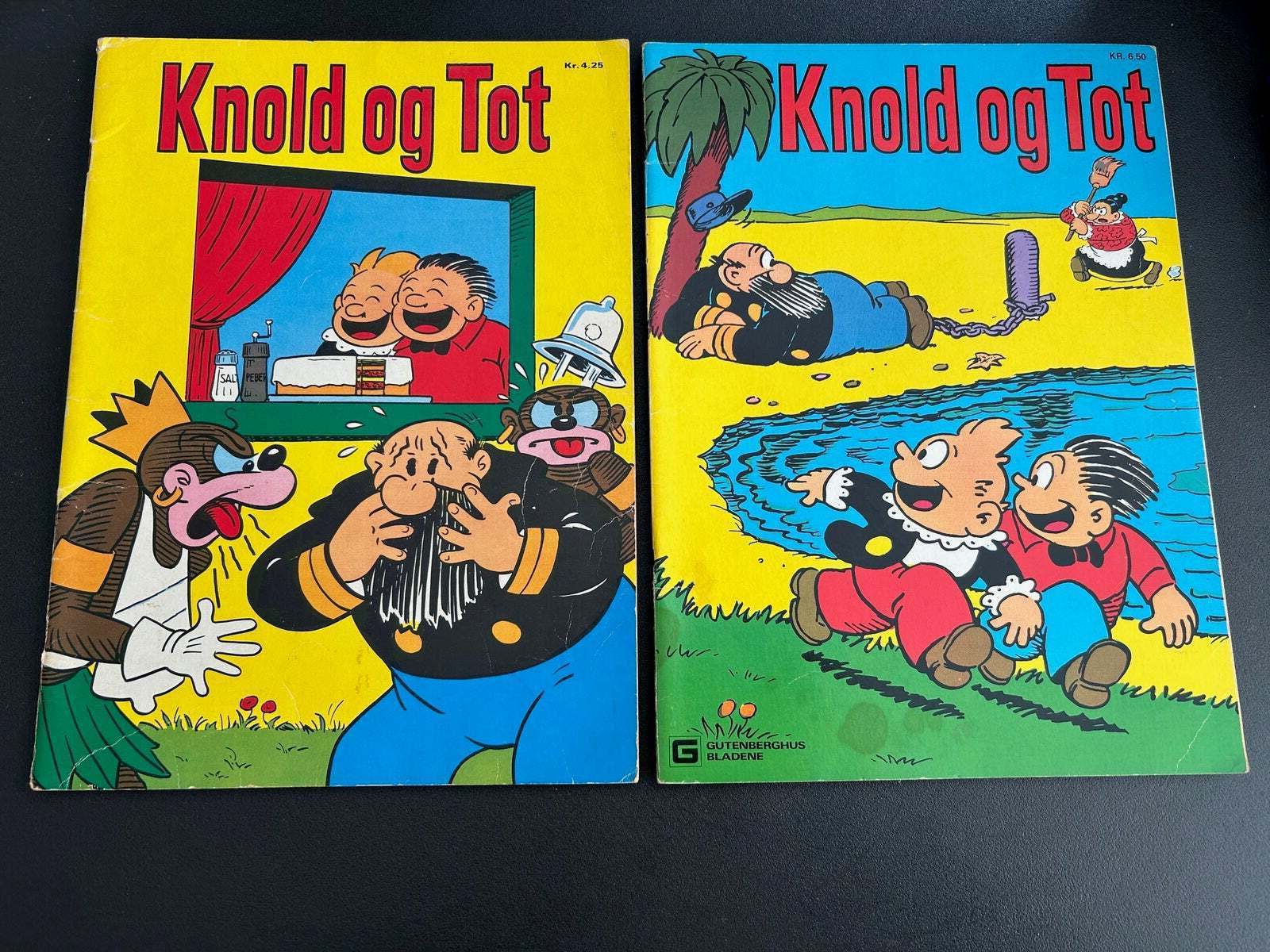 13 Knold og Tot-hæfter 1953-1986, Tegneserie