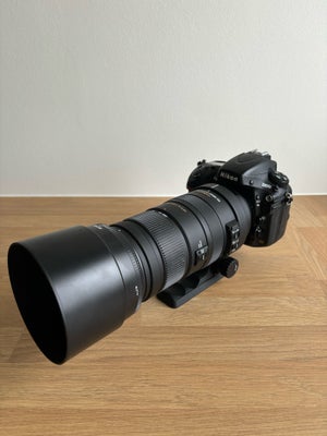 Nikon D800E og 120-400 mm, spejlrefleks, 36 megapixels, Rimelig, Ikonisk kamera, der desværre ikke b