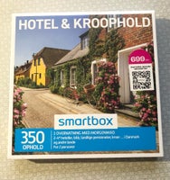 Smartbox Hotel og Kro ophold gavekort. 
Er gyld...