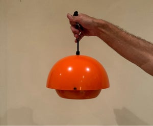 Lampe à Lave Vintage Orange - Louise Vintage